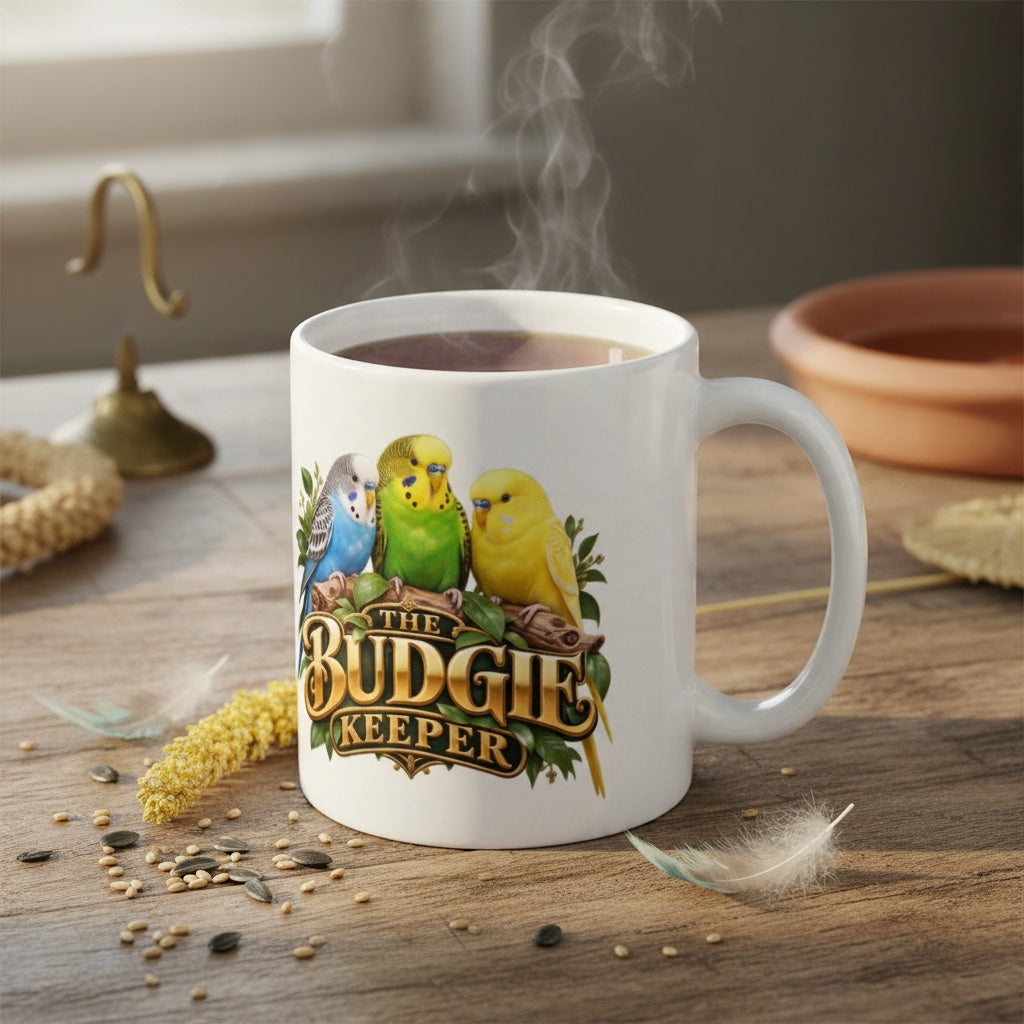 Budgie Keeper Budgie Mug | 11oz & 15oz