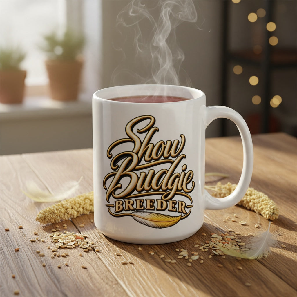 Show Budgie Breeder Budgie Mug | 11oz & 15oz