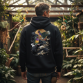 Artistic Gouldian Gouldian Finch Hoodie – Back Print | Bird Folk