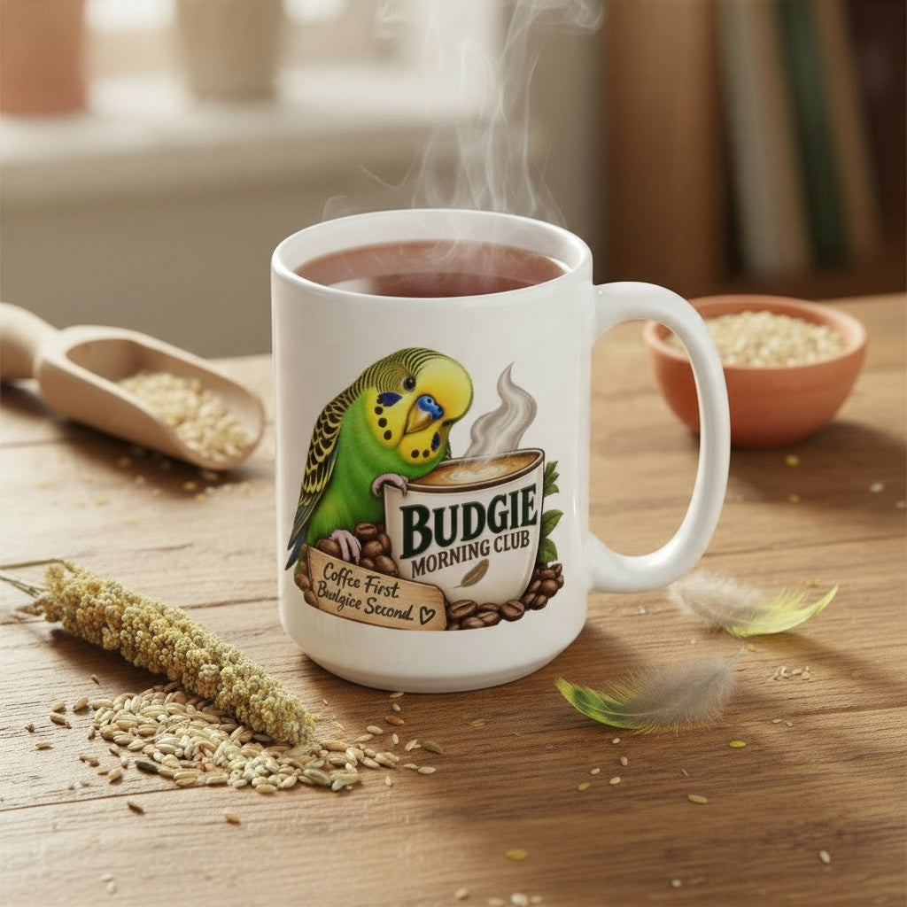 Budgie Coffee Budgie Mug | 11oz & 15oz