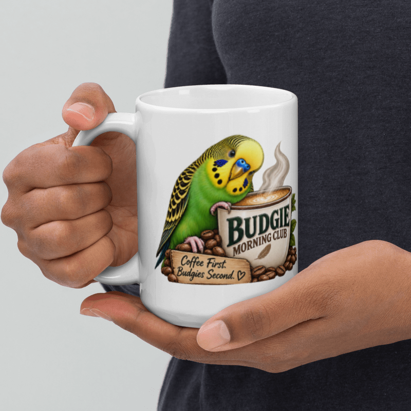 Budgie Coffee Budgie Mug | 11oz & 15oz