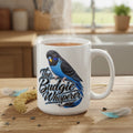The Budgie Whisperer – Blue Budgie Mug | 11oz & 15oz