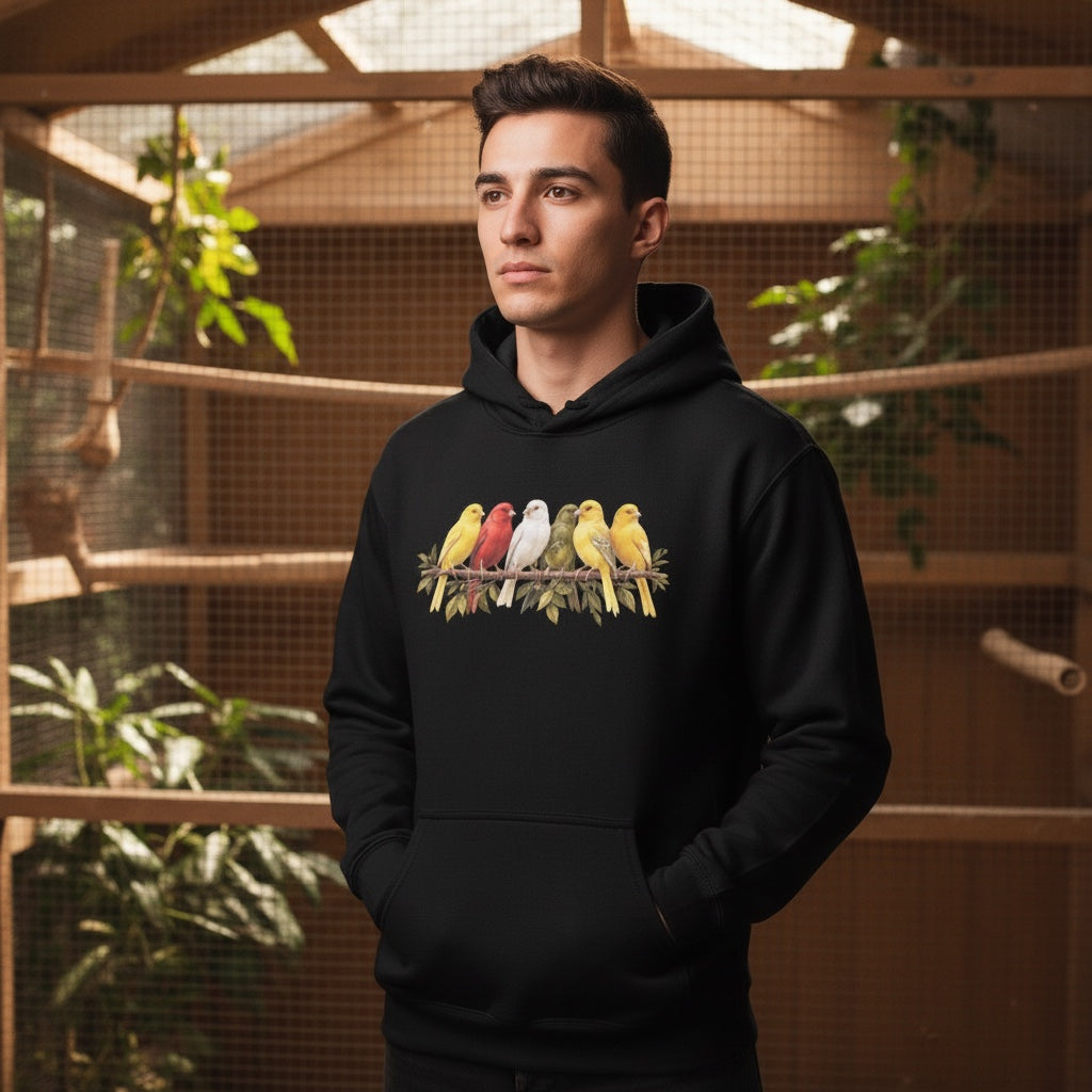 Canary Collection Hoodie – Six Canary Varieties | Bird Folk