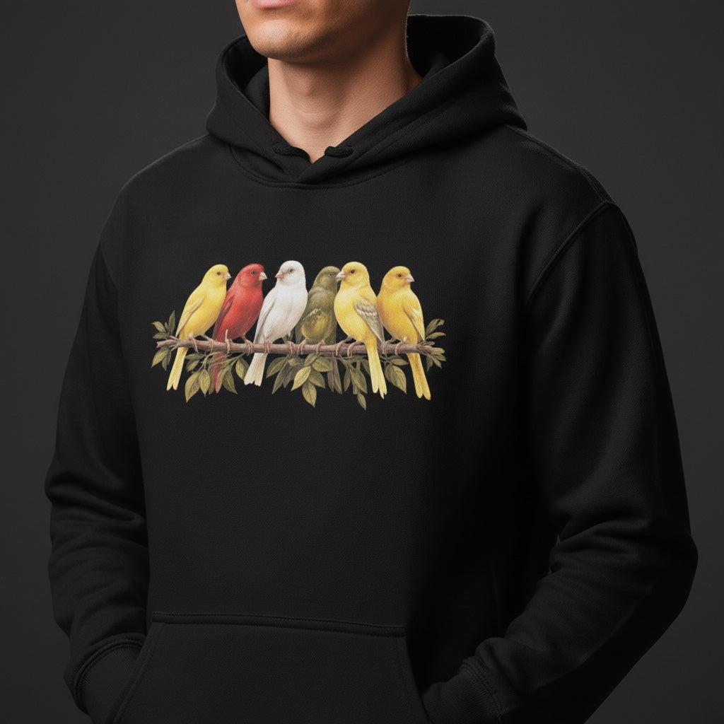 Canary Collection Hoodie – Six Canary Varieties | Bird Folk