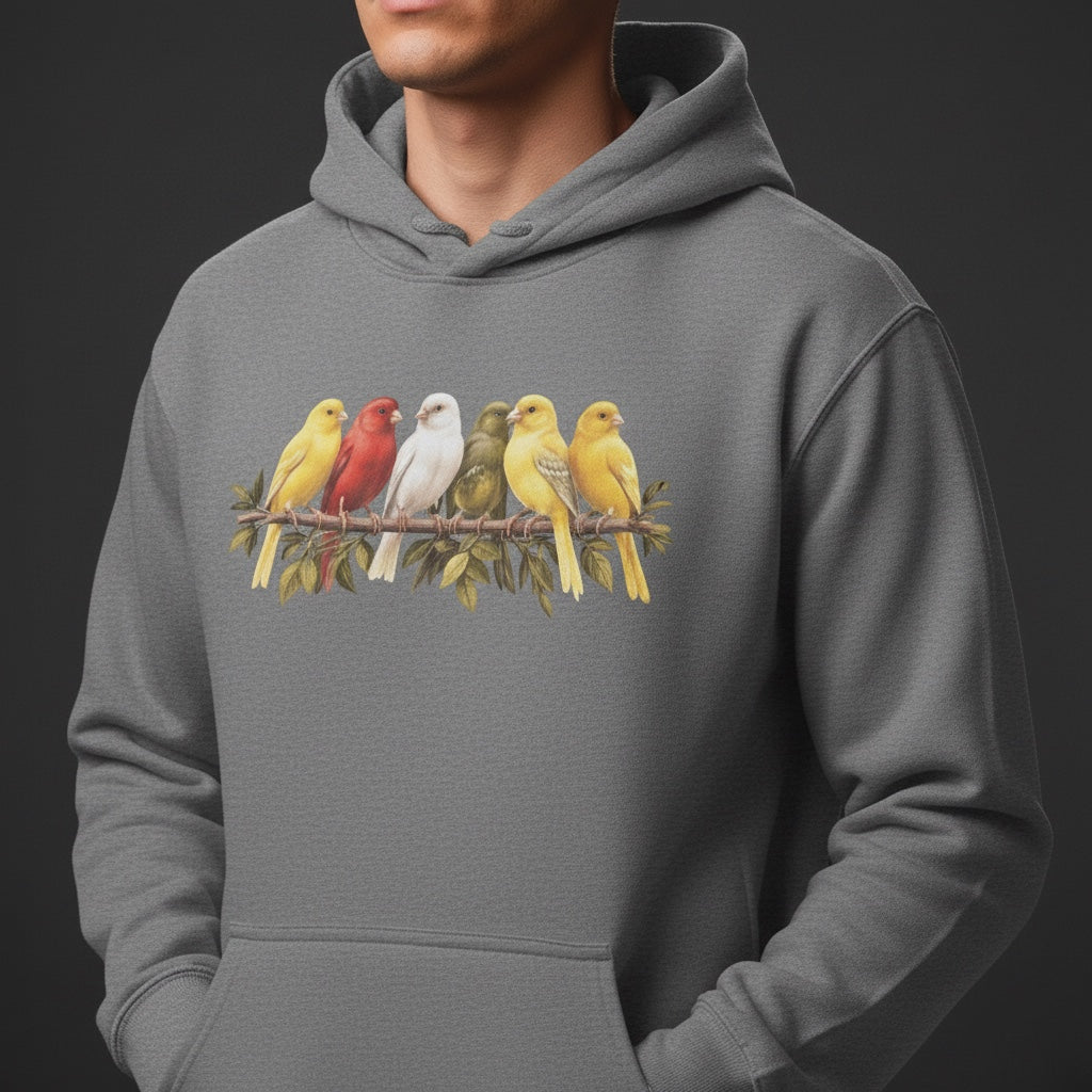 Canary Collection Hoodie – Six Canary Varieties | Bird Folk
