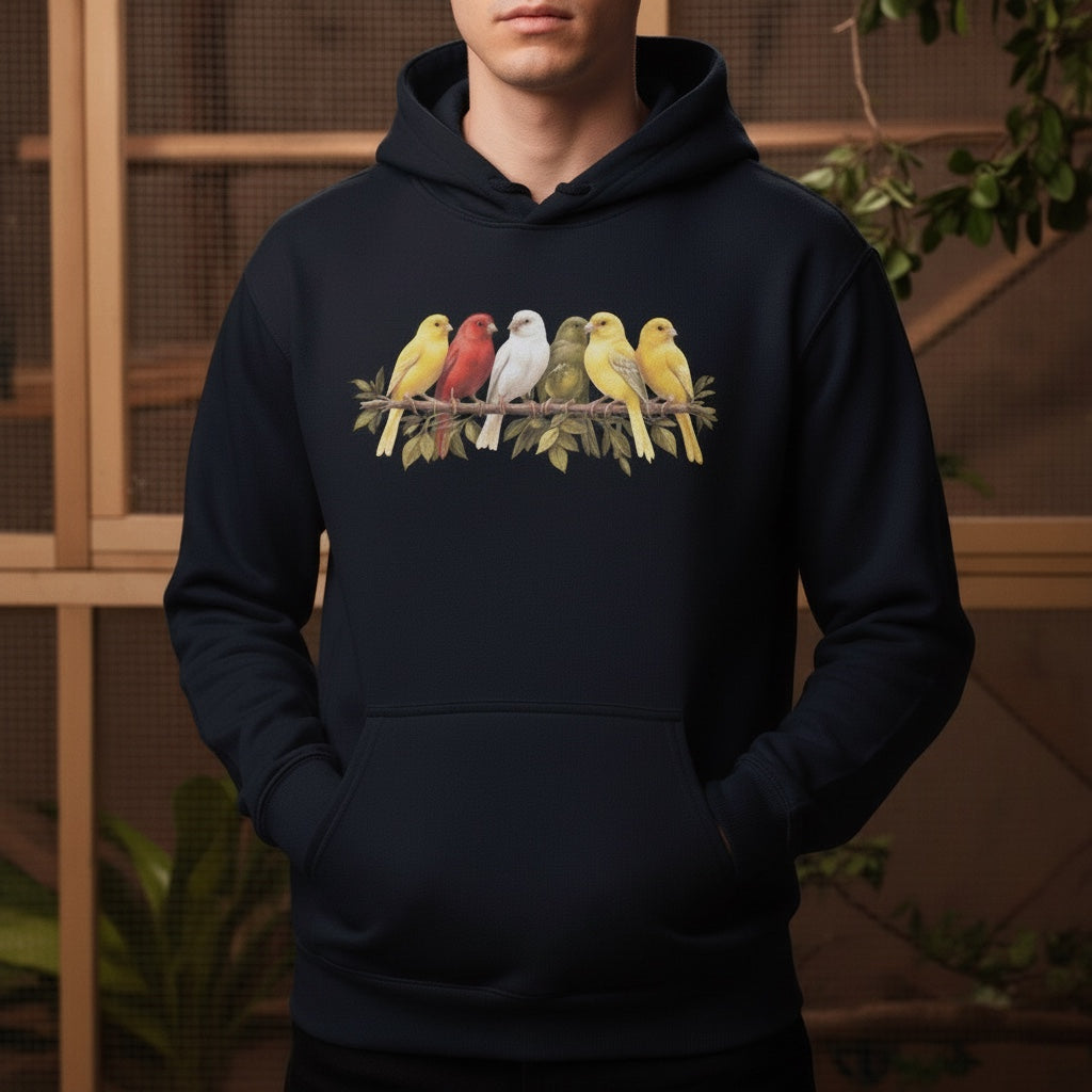 Canary Collection Hoodie – Six Canary Varieties | Bird Folk