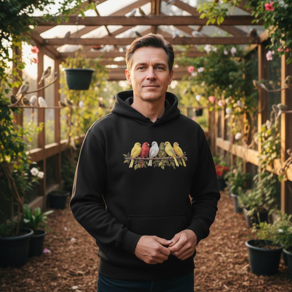 Canary Collection Hoodie – Six Canary Varieties | Bird Folk