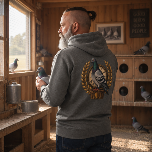 Blue Bar Pigeon Heritage Hoodie