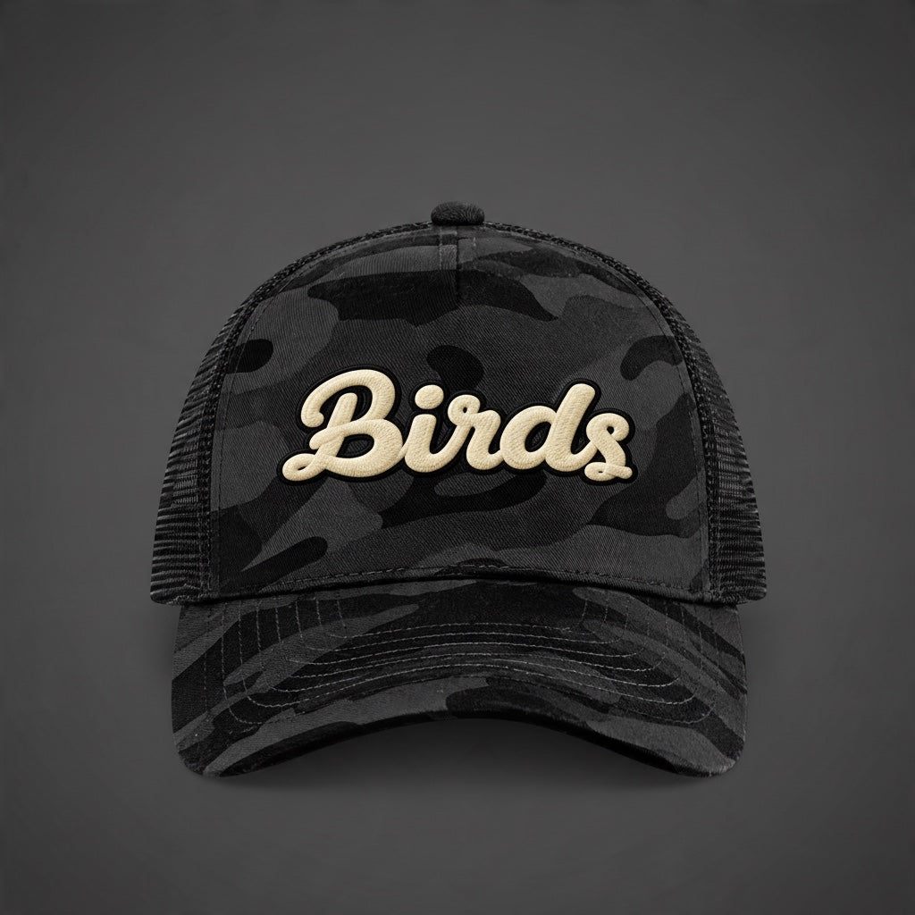 Birds Camo Trucker Cap