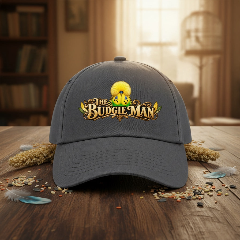 The Budgie Man – Show Budgie Cap
