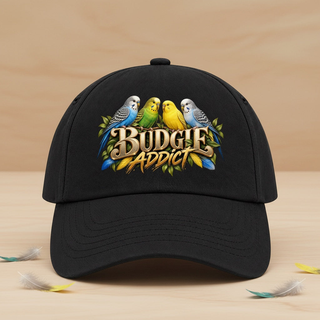 Budgie Addict Cap – Group Design