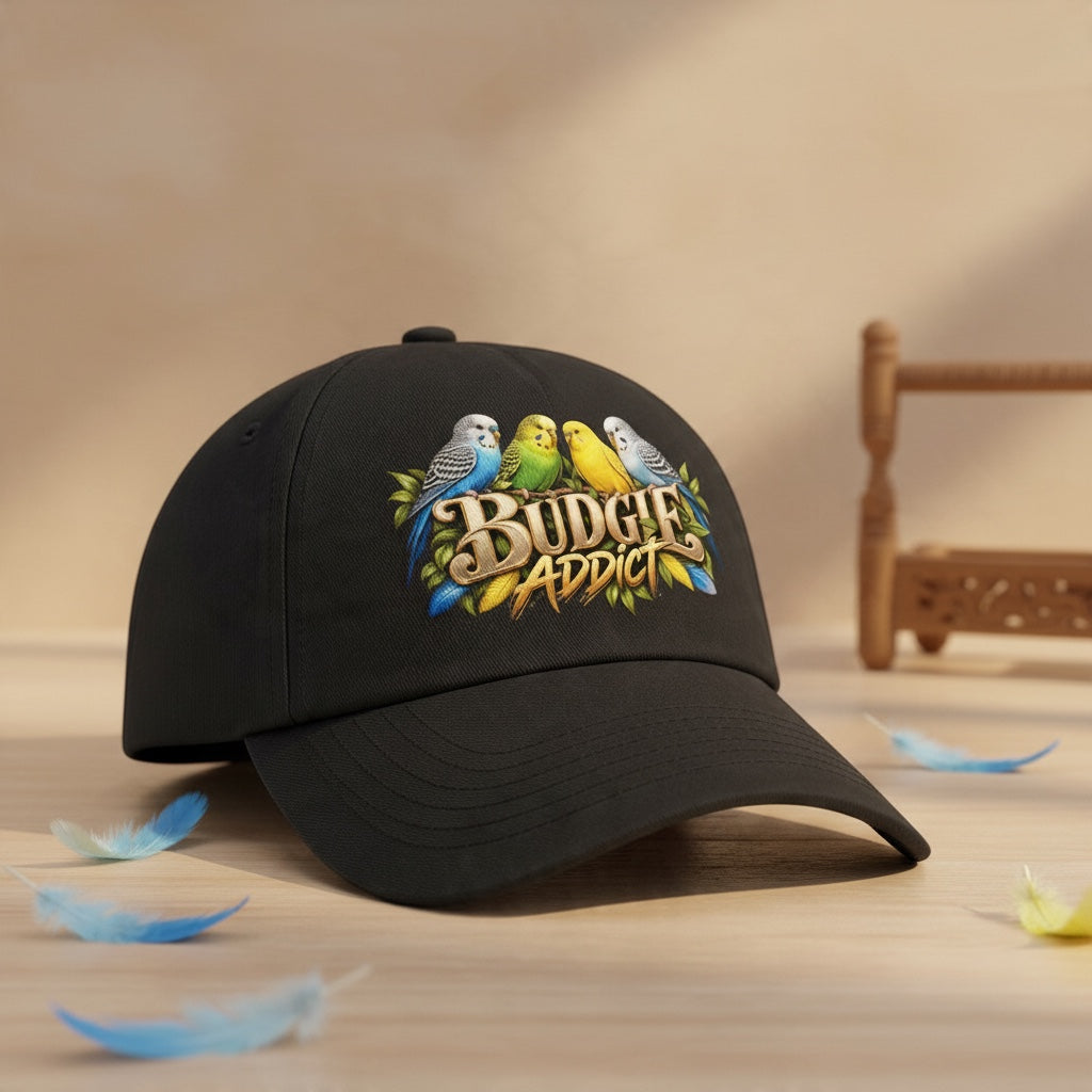 Budgie Addict Cap – Group Design