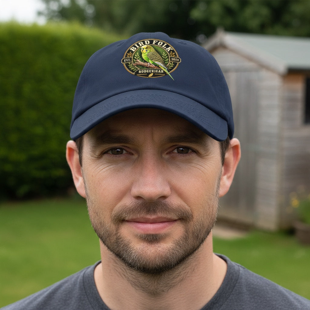 Bird Folk Budgie Cap – Minimal Bird Design
