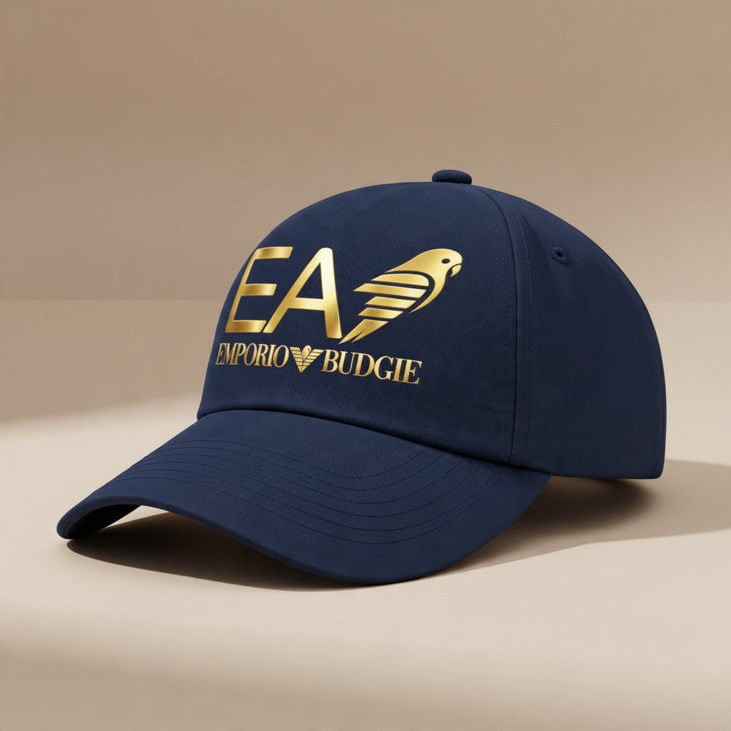 EA Budgie Cap – Minimal Monogram
