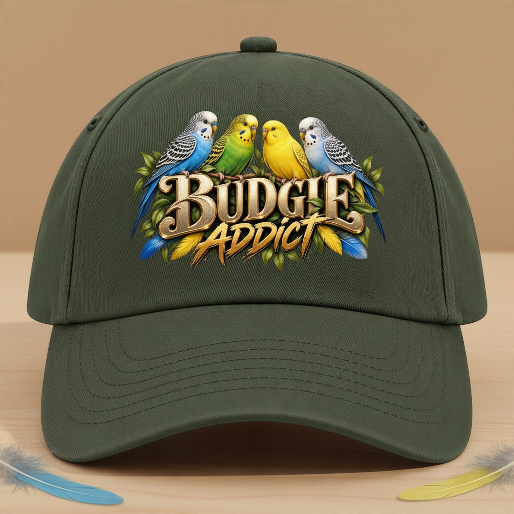 Budgie Addict Cap – Group Design
