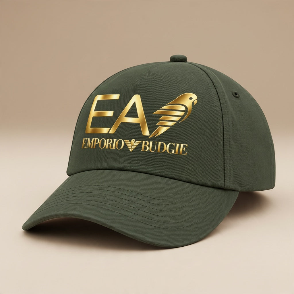 EA Budgie Cap – Minimal Monogram