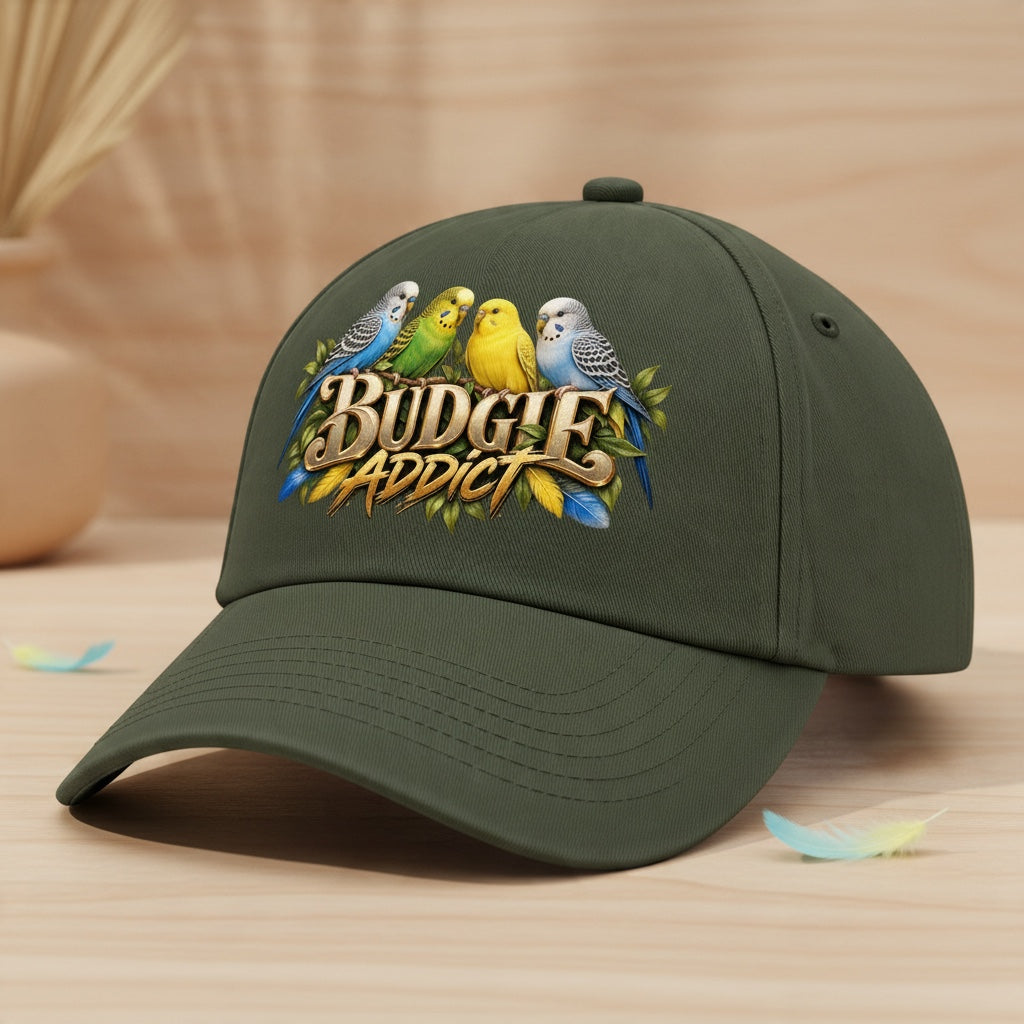 Budgie Addict Cap – Group Design
