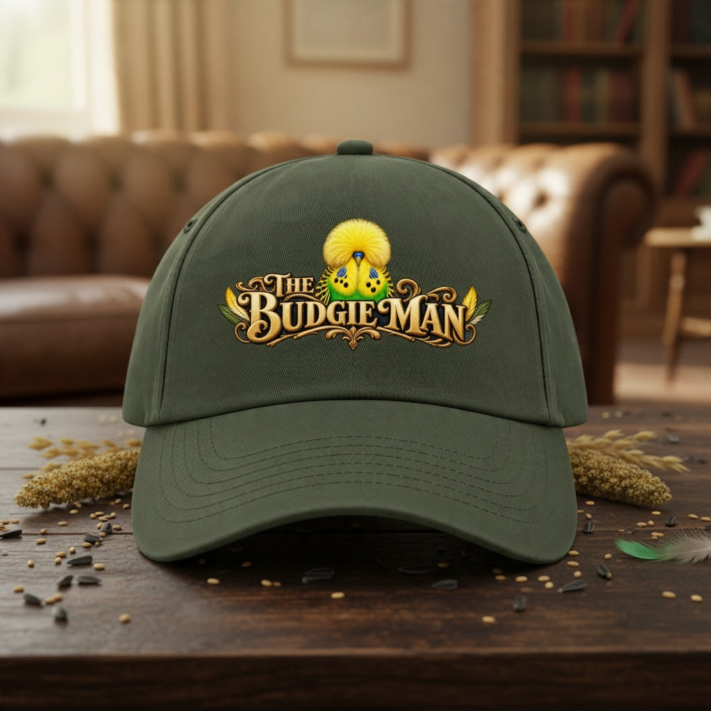 The Budgie Man – Show Budgie Cap