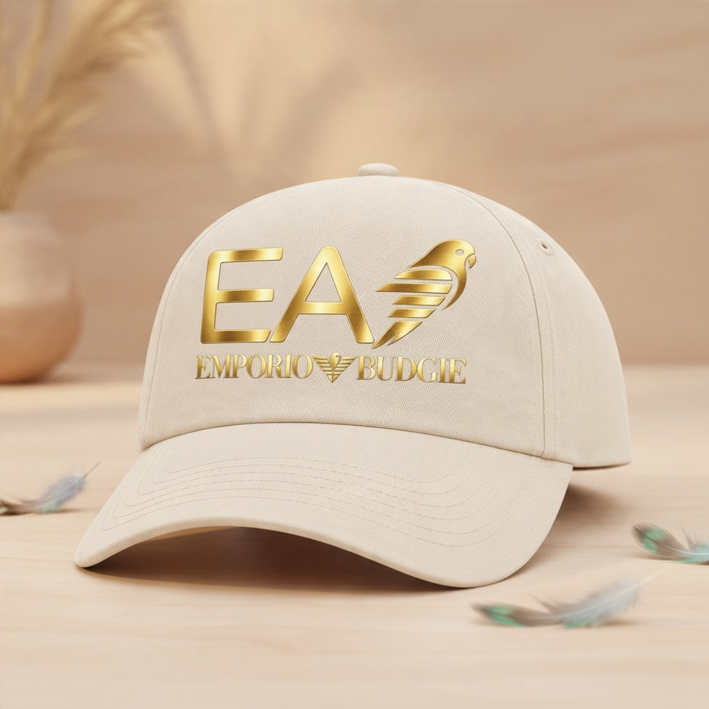 EA Budgie Cap – Minimal Monogram