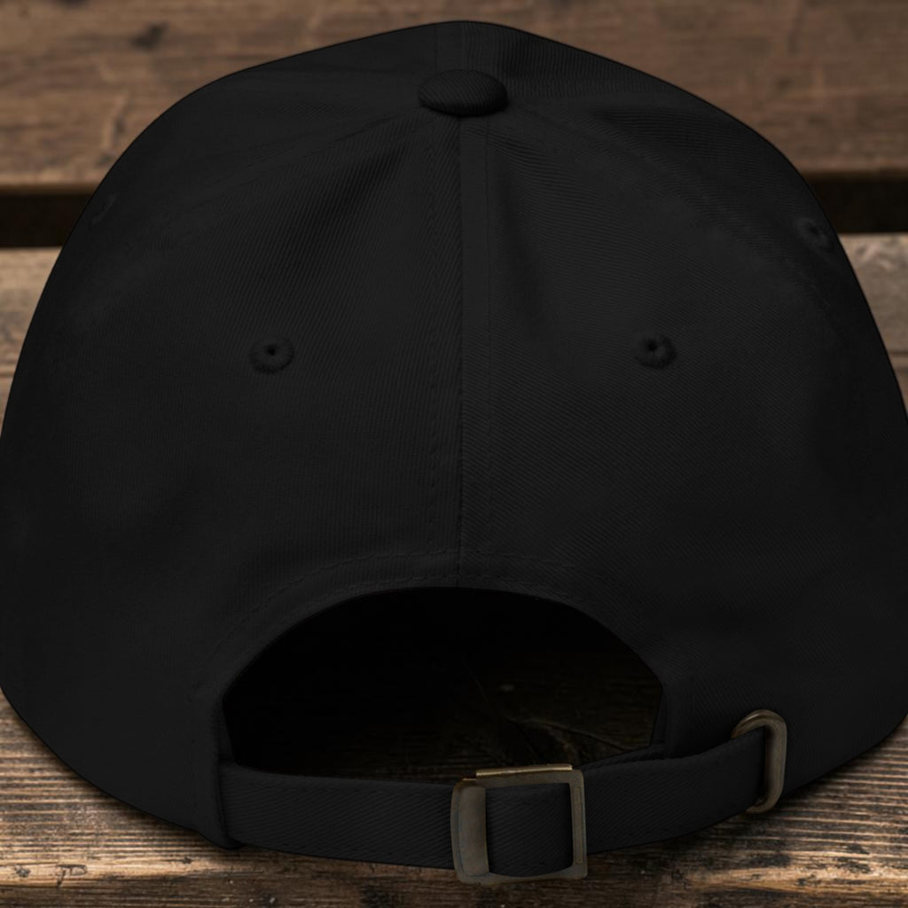 Red Bar Classic Embroidered Dad Cap 1