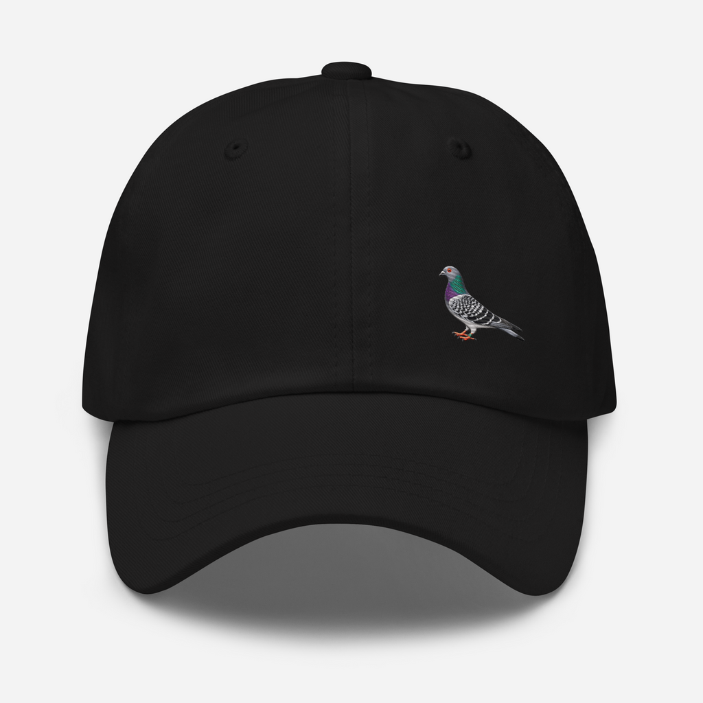 Blue Bar Classic — Racing Pigeon Embroidered Dad Cap