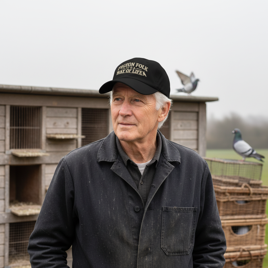Pigeon Folk – It’s a Way of Life Embroidered Dad Cap