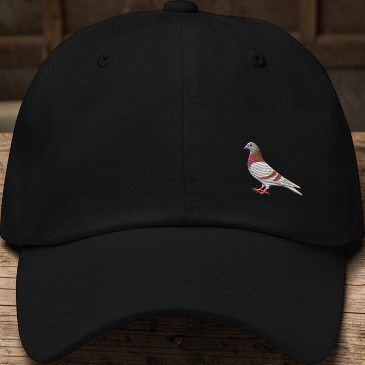 Red Bar Classic Embroidered Dad Cap 1