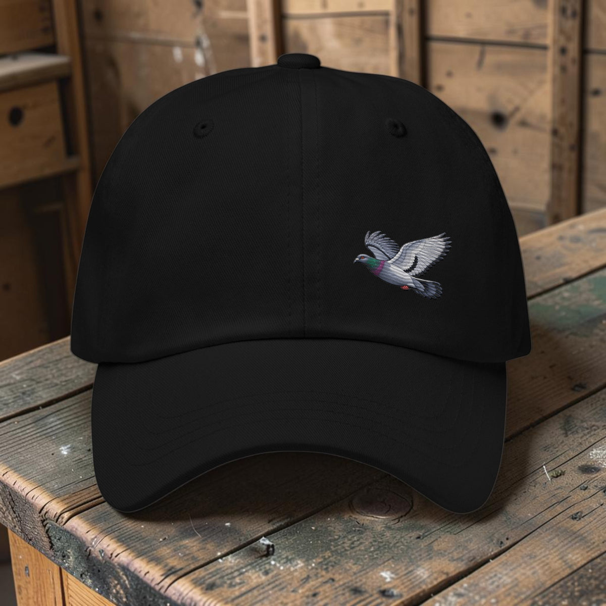 Blue Bar Classic Flyer Embroidered Dad Cap