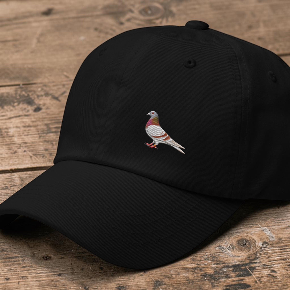 Red Bar Classic Embroidered Dad Cap 1