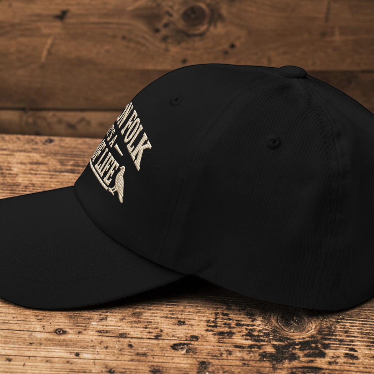 Pigeon Folk – It’s a Way of Life Embroidered Dad Cap