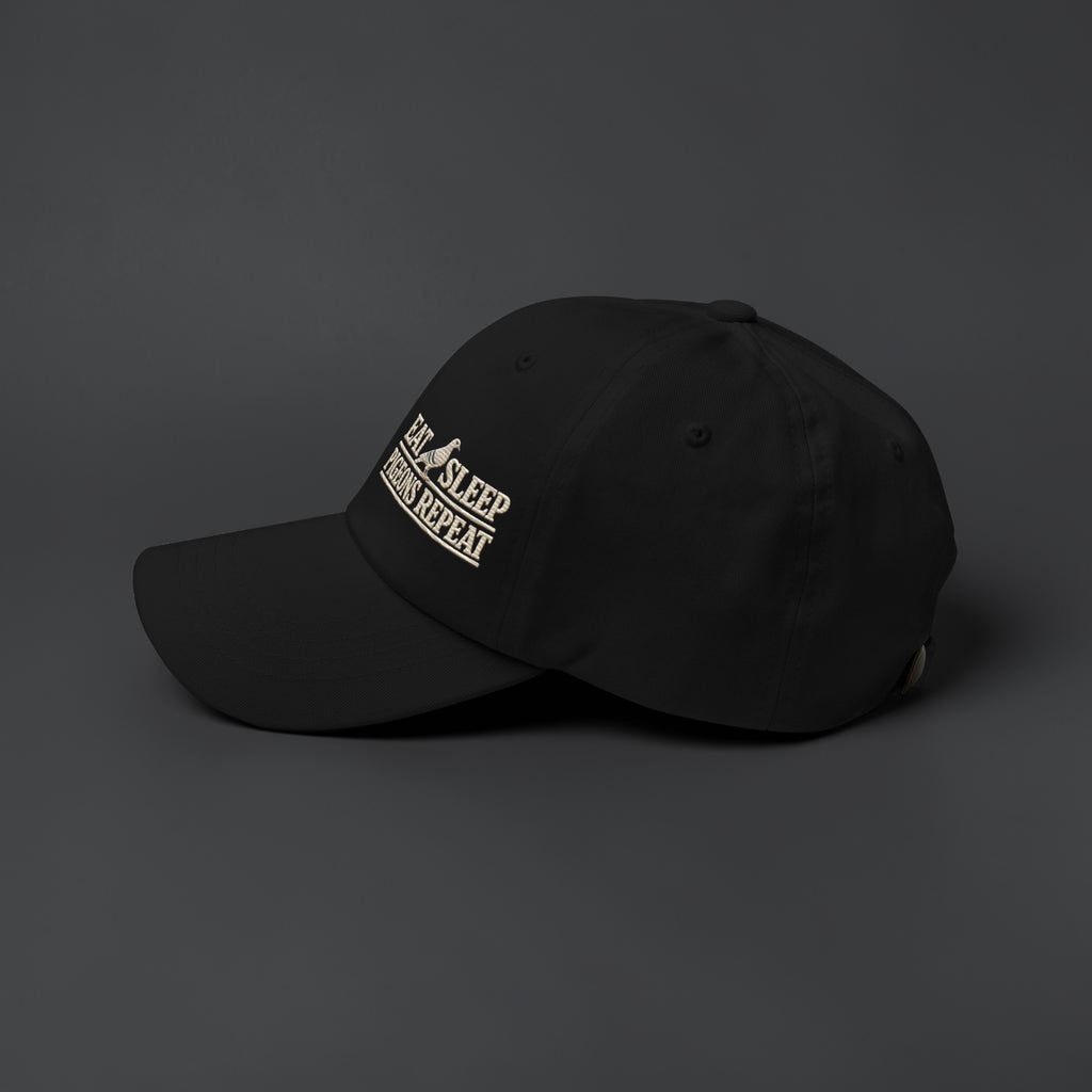 Eat Sleep Pigeons Repeat Embroidered Dad Cap | Bird Folk