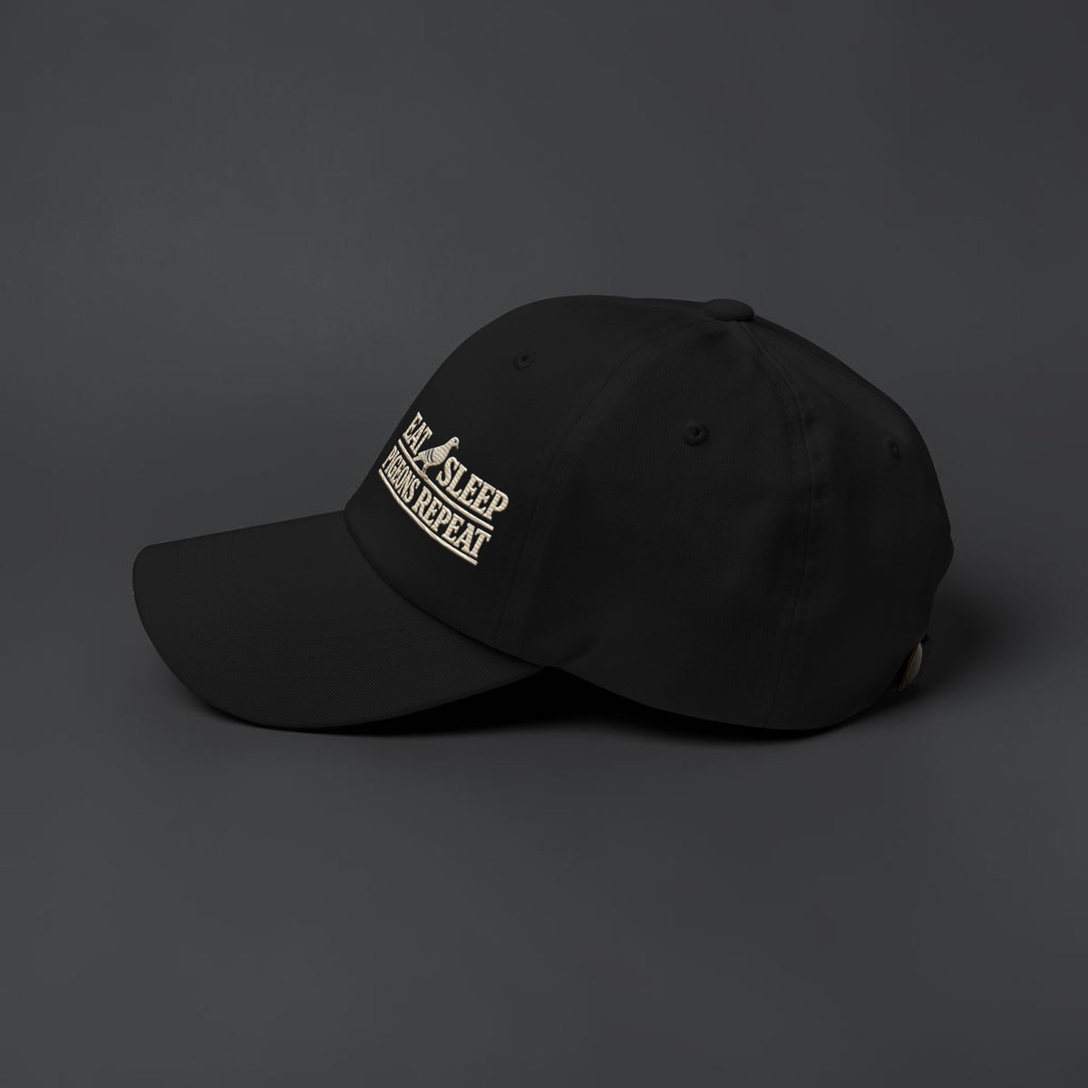 Eat Sleep Pigeons Repeat Embroidered Dad Cap | Bird Folk