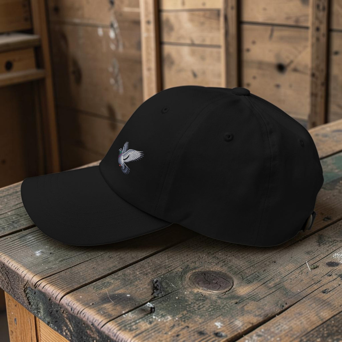 Blue Bar Classic Flyer Embroidered Dad Cap