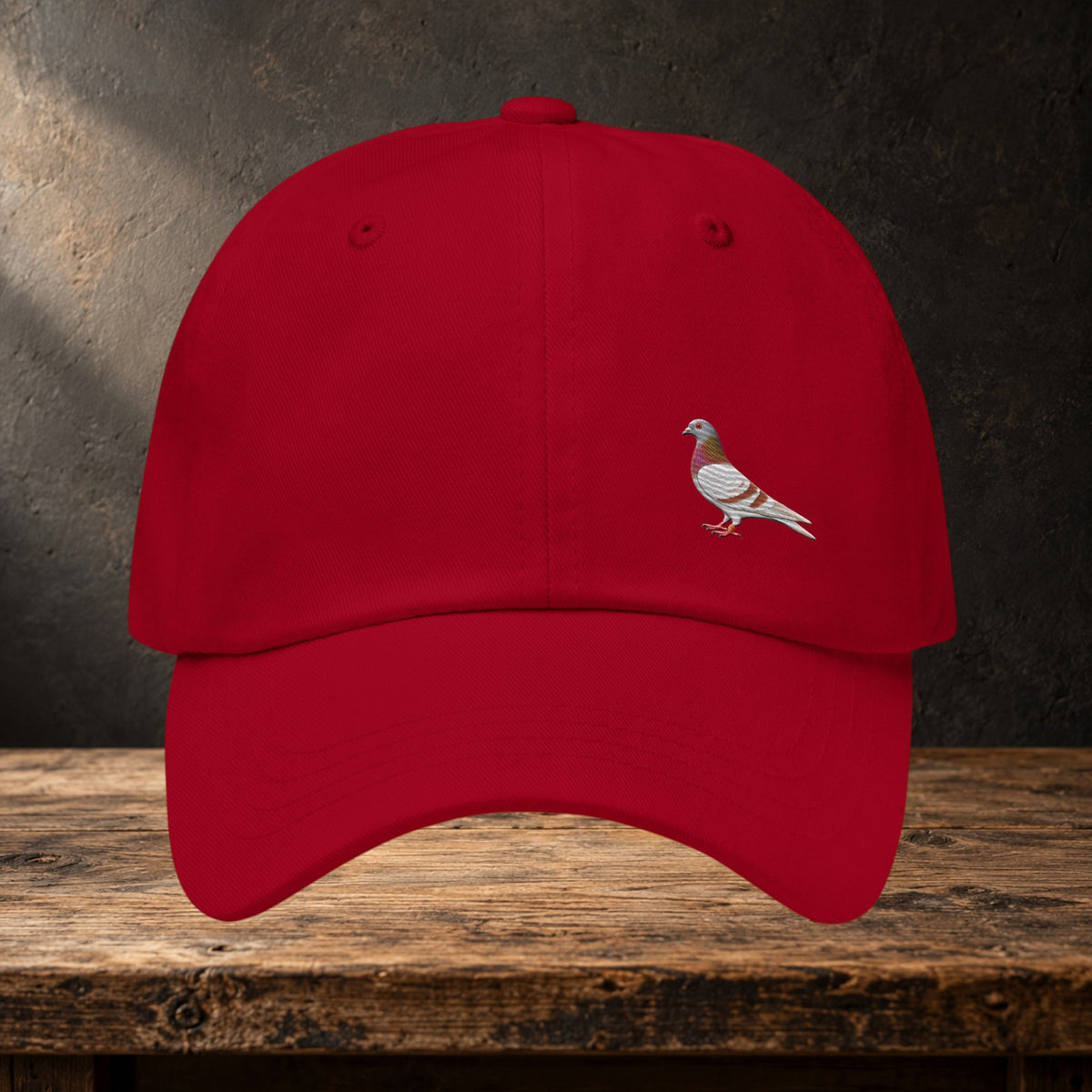 Red Bar Classic Embroidered Dad Cap 1
