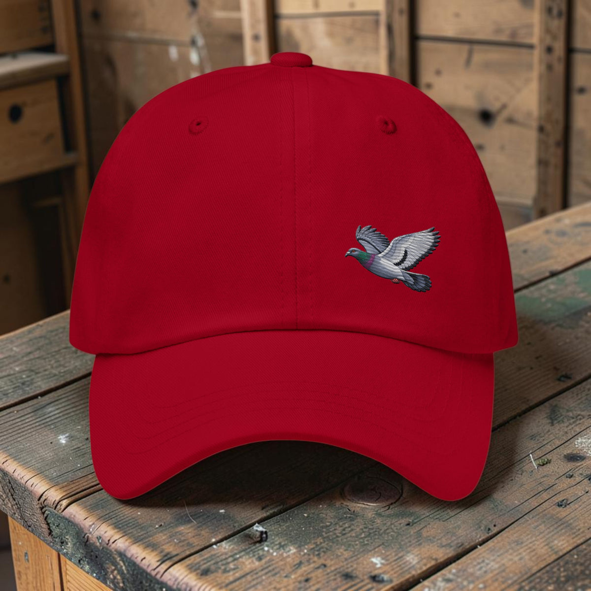Blue Bar Classic Flyer Embroidered Dad Cap