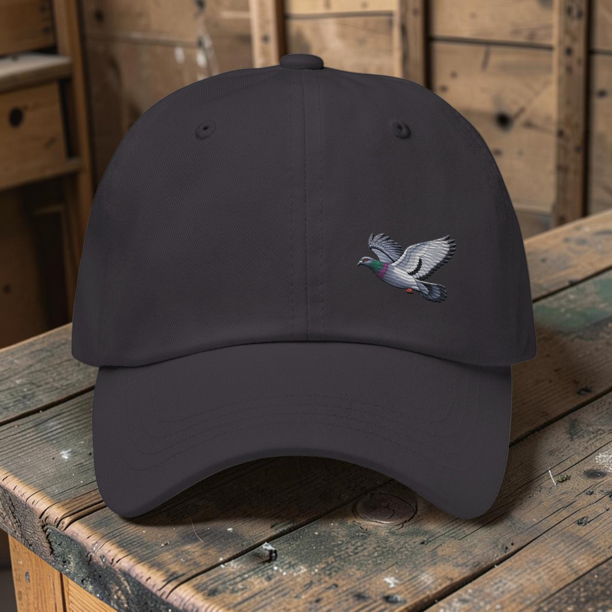 Blue Bar Classic Flyer Embroidered Dad Cap