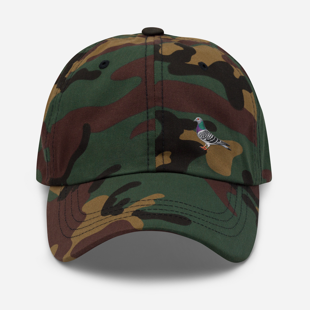 Blue Bar Classic — Racing Pigeon Embroidered Dad Cap