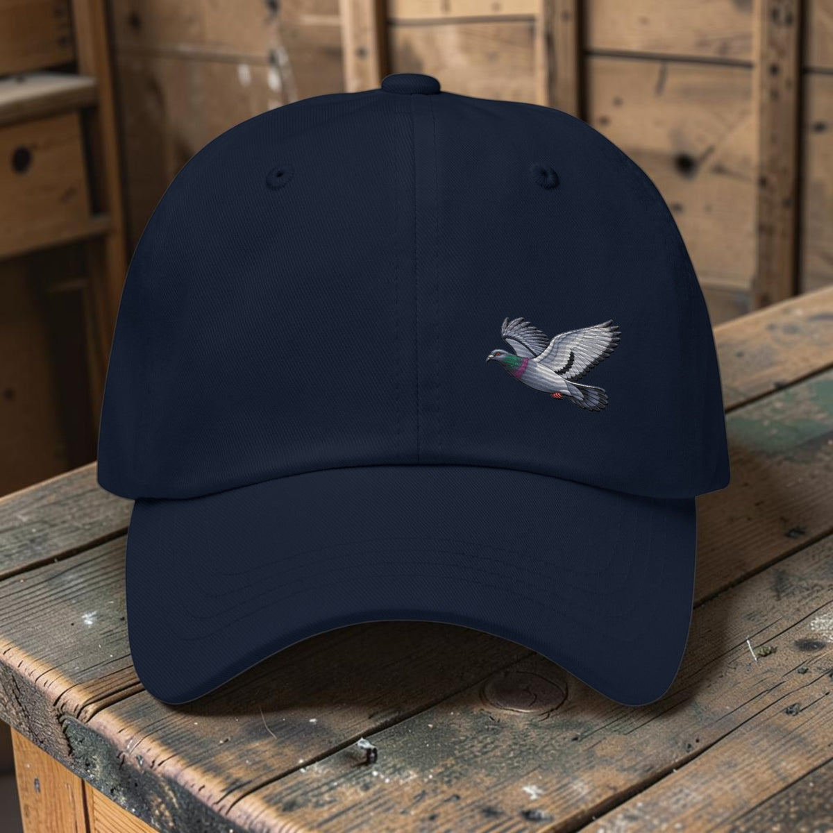 Blue Bar Classic Flyer Embroidered Dad Cap