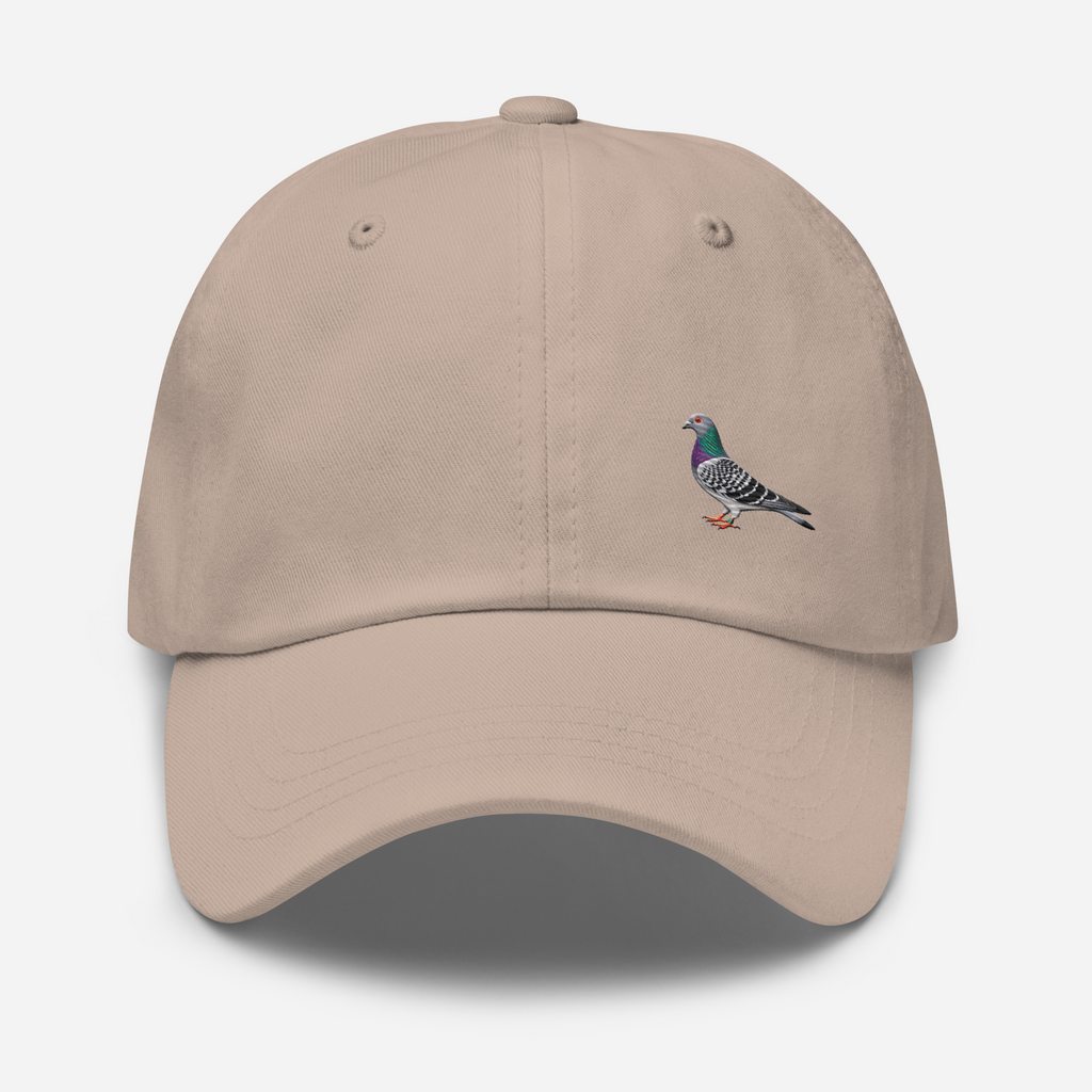 Blue Bar Classic — Racing Pigeon Embroidered Dad Cap