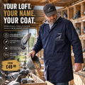 Personalised Racing Pigeon Loft Coat – Portwest 2852 | Choose Your Pigeon