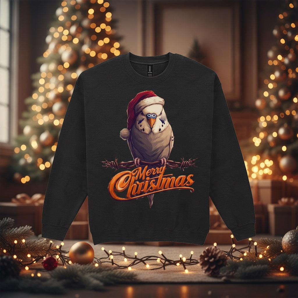 Budgie Christmas Jumper – Merry Christmas