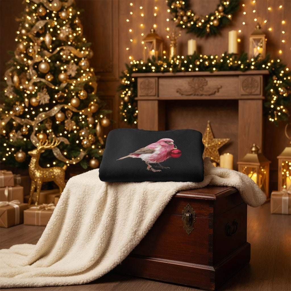 Pink Canary Christmas Jumper – Bauble Design