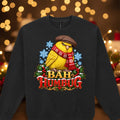 Bah Humbug – Yellow Canary Christmas Sweatshirt