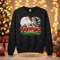 Flock Off It's Christmas – Fantail Pigeons Christmas Sweatshirt
