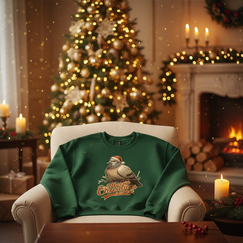 Pigeon Christmas Jumper – Merry Christmas