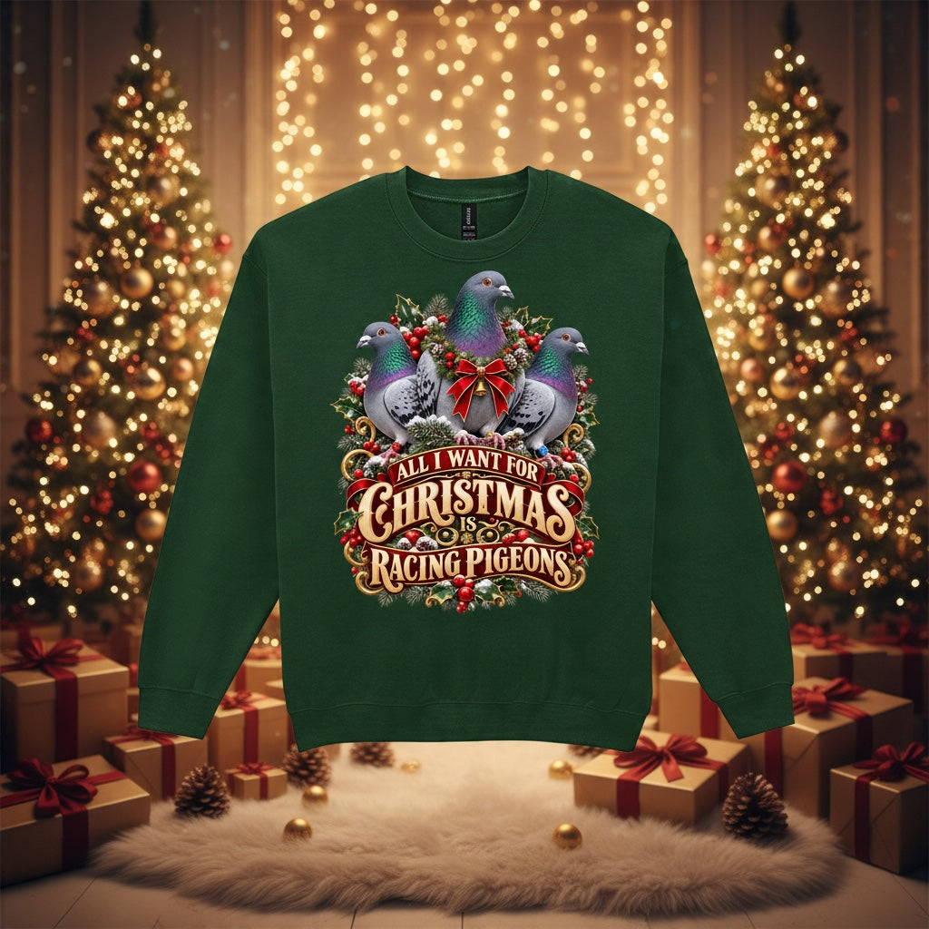 All I Want for Christmas Is Racing Pigeons Jumper