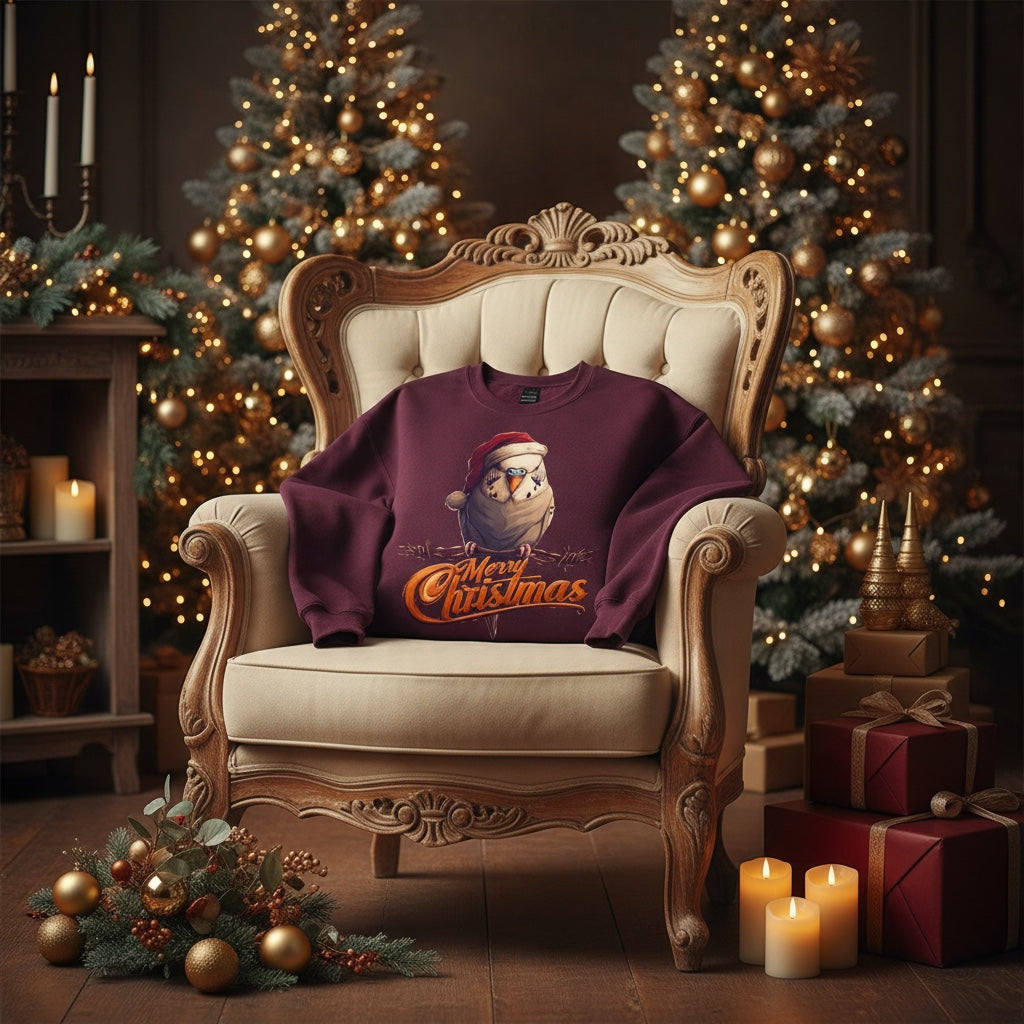 Budgie Christmas Jumper – Merry Christmas