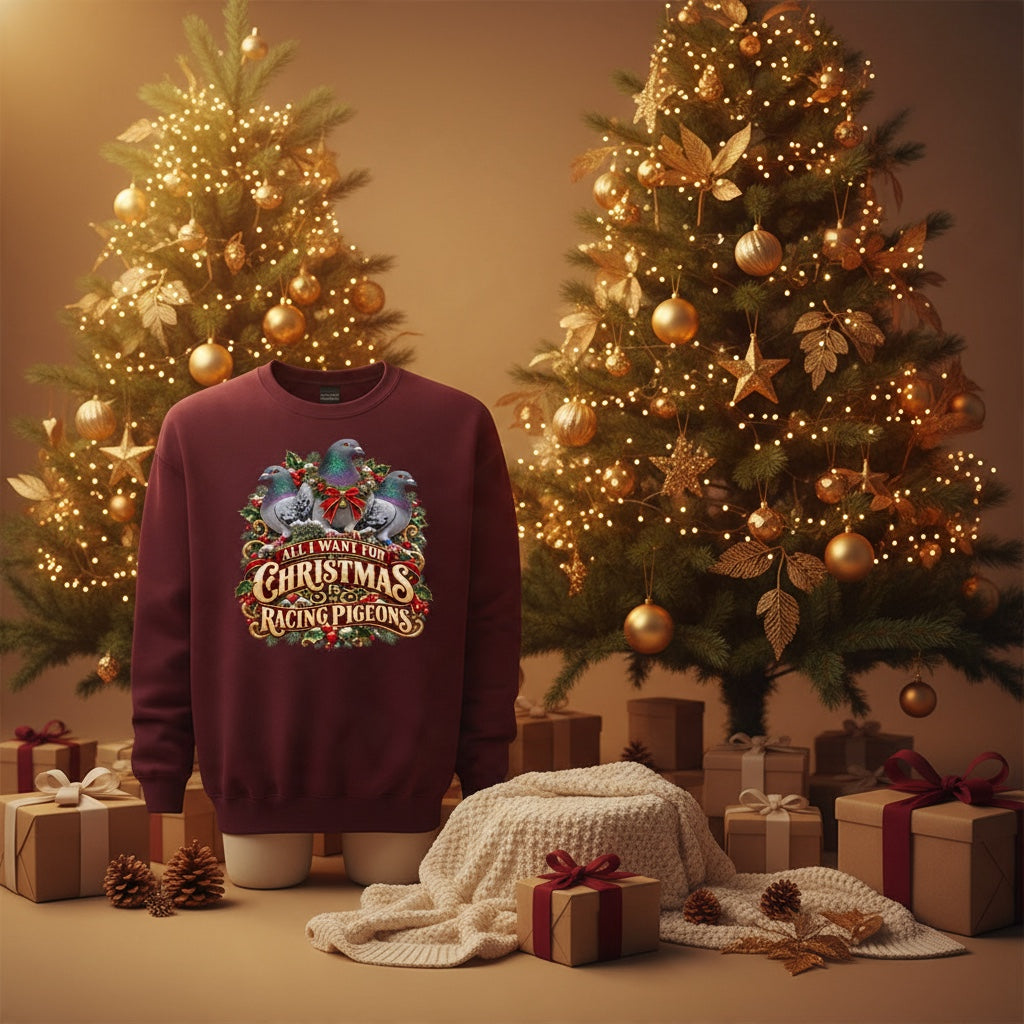 All I Want for Christmas Is Racing Pigeons Jumper