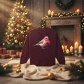 Pink Canary Christmas Jumper – Bauble Design