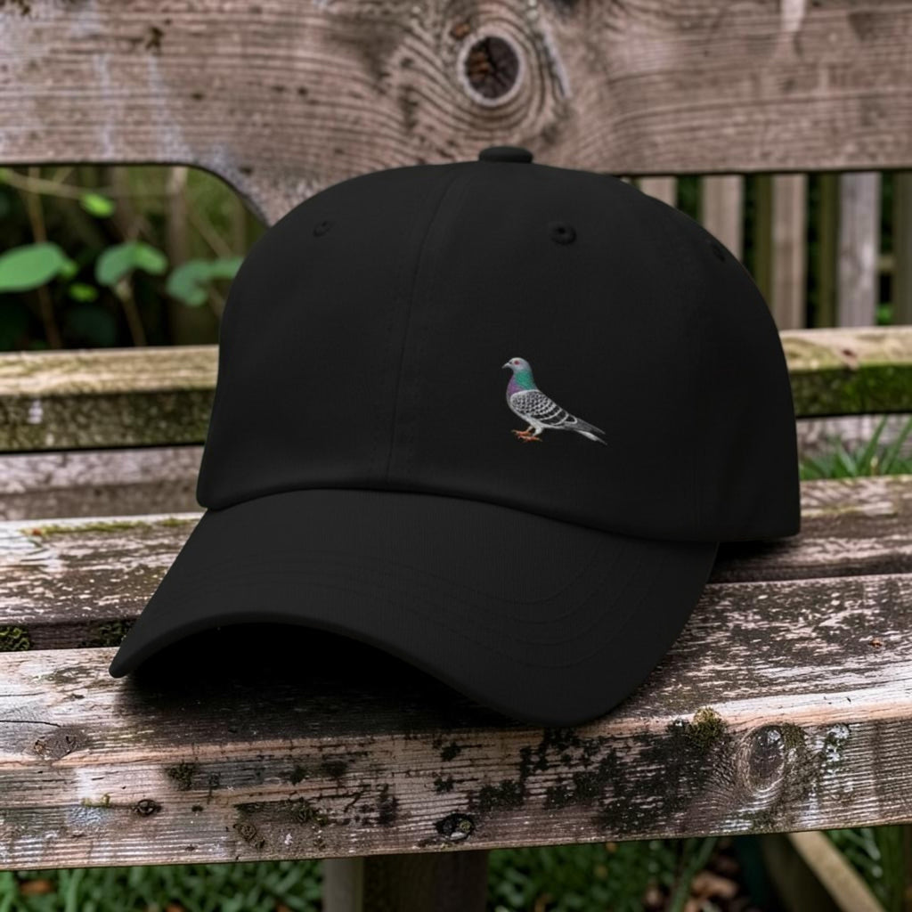Blue Bar Classic — Racing Pigeon Embroidered Dad Cap